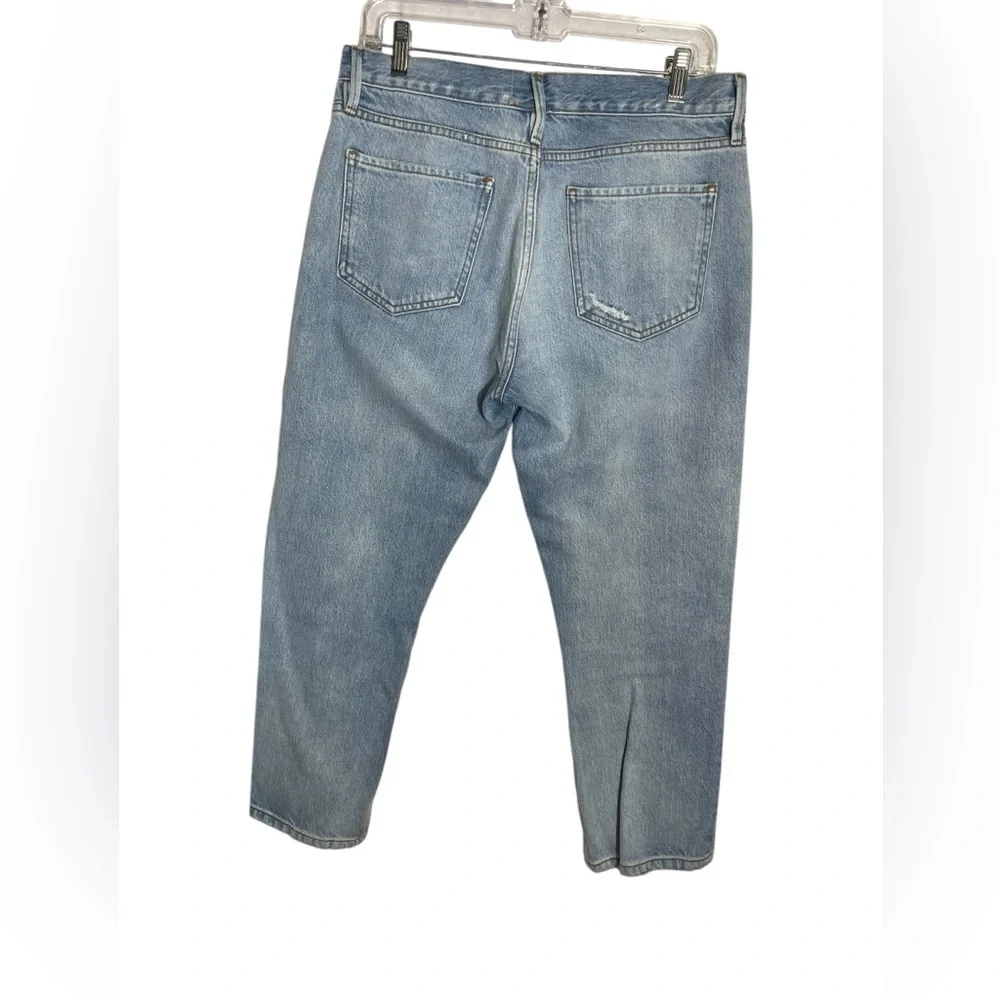 FRAME Jeans size‎ 29 Le Piper High Rise Light Wash Raw Hem Jeans 🩵🩵